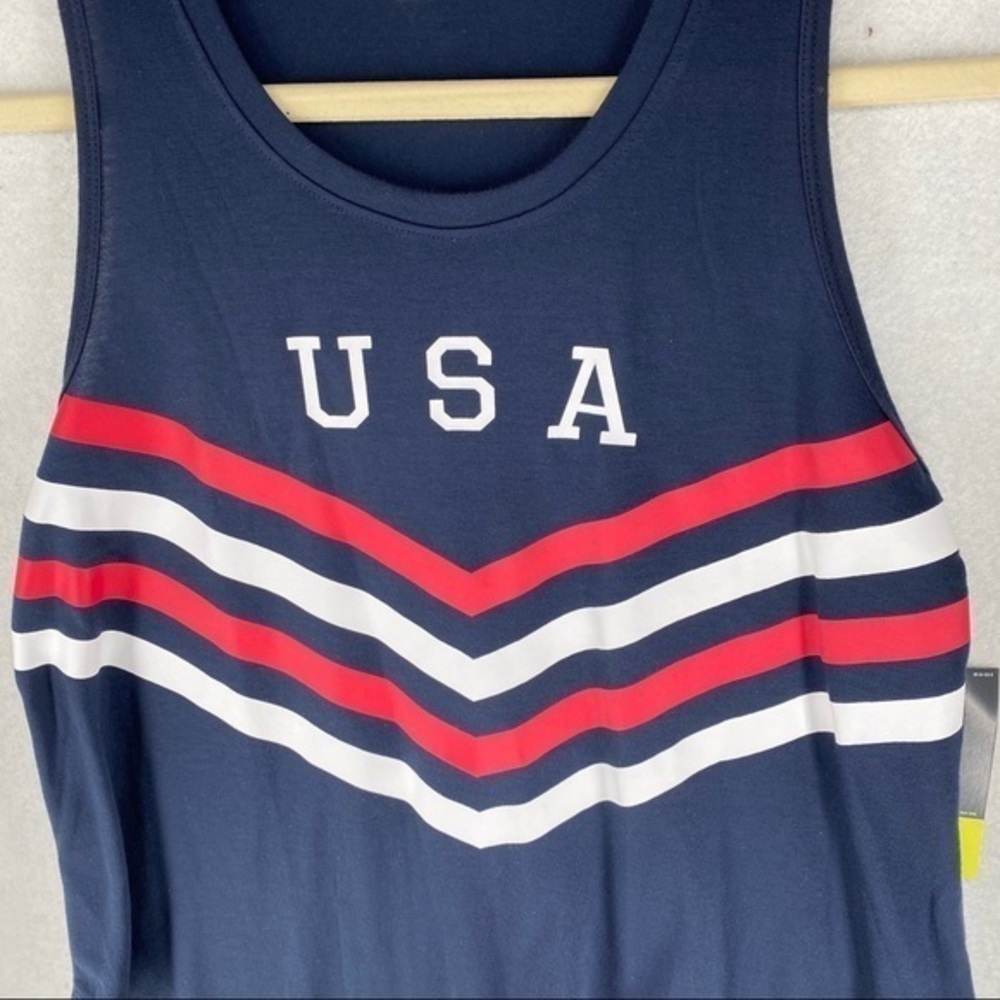Xersion Womens Size S USA Scoop Neck Tank Top - Picture 5 of 6